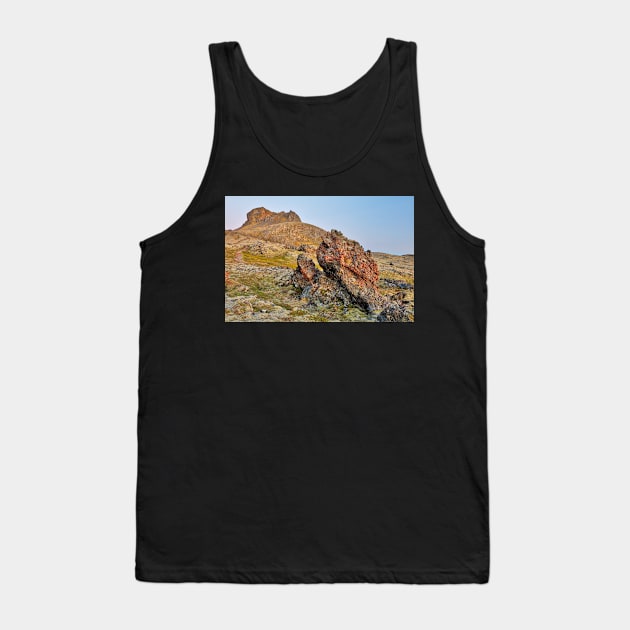 Troll Mountain Rock Tank Top by somadjinn